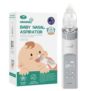 Grownsy Nasal Electric Nose Aspirator with Larger Suction Chamber Music